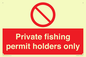 PV12082: Private fishing permit holders only