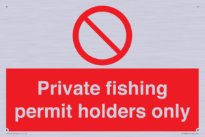 PV12082: Private fishing permit holders only