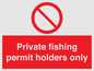 PV12082: Private fishing permit holders only