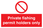 PV12082: Private fishing permit holders only