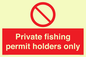 PV12082: Private fishing permit holders only