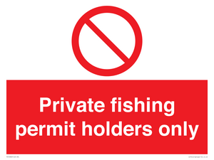 PV12082: Private fishing permit holders only
