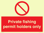 PV12082: Private fishing permit holders only