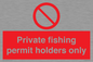 PV12082: Private fishing permit holders only