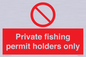 PV12082: Private fishing permit holders only
