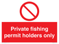 PV12082: Private fishing permit holders only