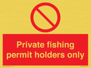 PV12082: Private fishing permit holders only