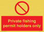 PV12082: Private fishing permit holders only