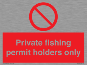 PV12082: Private fishing permit holders only