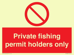 PV12082: Private fishing permit holders only