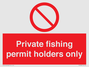 PV12082: Private fishing permit holders only