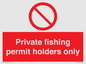 PV12082: Private fishing permit holders only