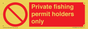 PV12082: Private fishing permit holders only