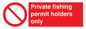 PV12082: Private fishing permit holders only