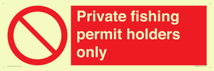 PV12082: Private fishing permit holders only