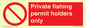 PV12082: Private fishing permit holders only