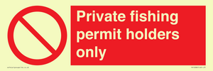 PV12082: Private fishing permit holders only