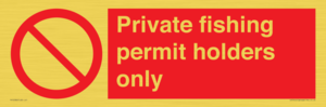 PV12082: Private fishing permit holders only