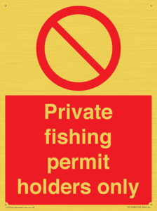 PV12082: Private fishing permit holders only