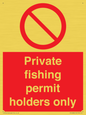 PV12082: Private fishing permit holders only