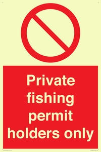 PV12082: Private fishing permit holders only
