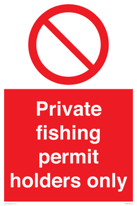 PV12082: Private fishing permit holders only
