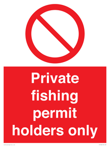 PV12082: Private fishing permit holders only