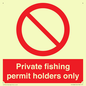 PV12082: Private fishing permit holders only