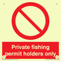 PV12082: Private fishing permit holders only