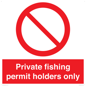 PV12082: Private fishing permit holders only