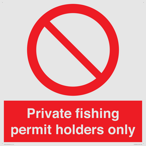 PV12082: Private fishing permit holders only