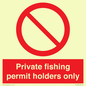 PV12082: Private fishing permit holders only