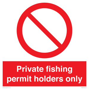 PV12082: Private fishing permit holders only