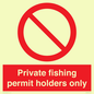 PV12082: Private fishing permit holders only
