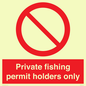 PV12082: Private fishing permit holders only