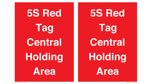 PV12188: 5S Red Tag Central Holding Area