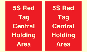 PV12188: 5S Red Tag Central Holding Area