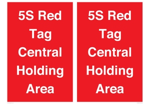 PV12188: 5S Red Tag Central Holding Area
