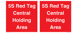 PV12188: 5S Red Tag Central Holding Area