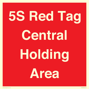 PV12188: 5S Red Tag Central Holding Area
