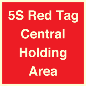 PV12188: 5S Red Tag Central Holding Area