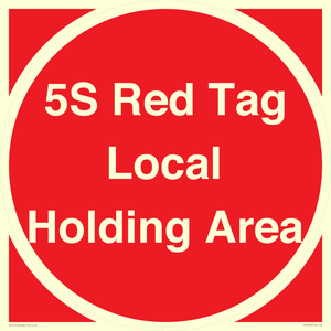 PV12190: 5S Red Tag Local Holding Area