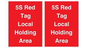 PV12190: 5S Red Tag Local Holding Area