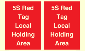 PV12190: 5S Red Tag Local Holding Area