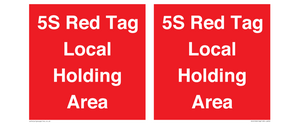 PV12190: 5S Red Tag Local Holding Area