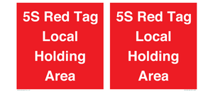PV12190: 5S Red Tag Local Holding Area