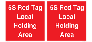 PV12190: 5S Red Tag Local Holding Area