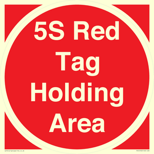 PV12192: 5S Red Tag Holding Area