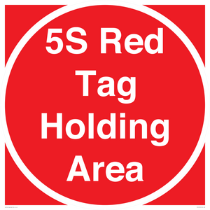 PV12192: 5S Red Tag Holding Area