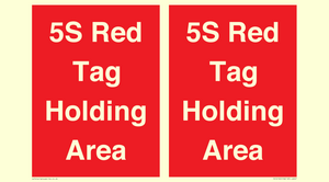 PV12192: 5S Red Tag Holding Area